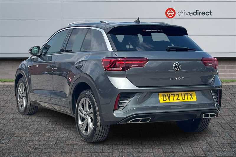 Volkswagen T-Roc 1.5 Tsi R-line Suv Dsg Euro 6 Ss 15 DV72UTX Grey #5