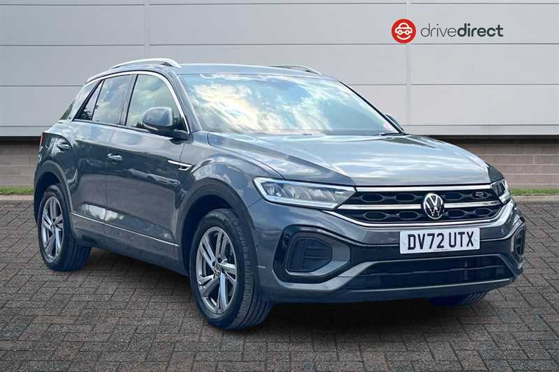 Volkswagen T-Roc 1.5 Tsi R-line Suv Dsg Euro 6 Ss 15 Grey