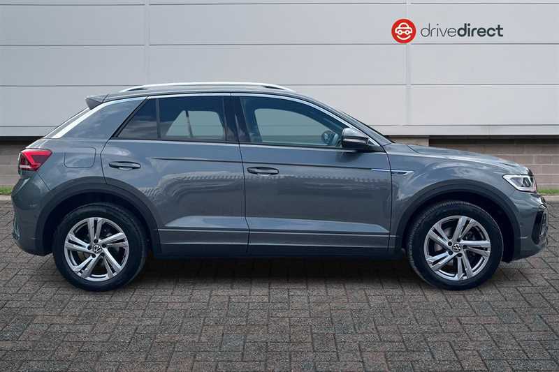 Volkswagen T-Roc 1.5 Tsi R-line Suv Dsg Euro 6 Ss 15 DV72UTX Grey #2