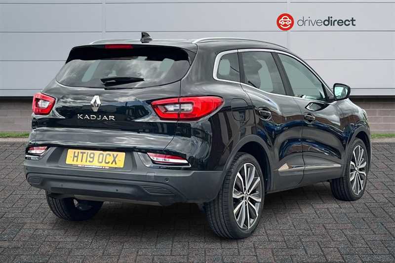 Renault Kadjar 1.3 Tce Iconic Suv Euro 6 Ss HT19OCX Black #3