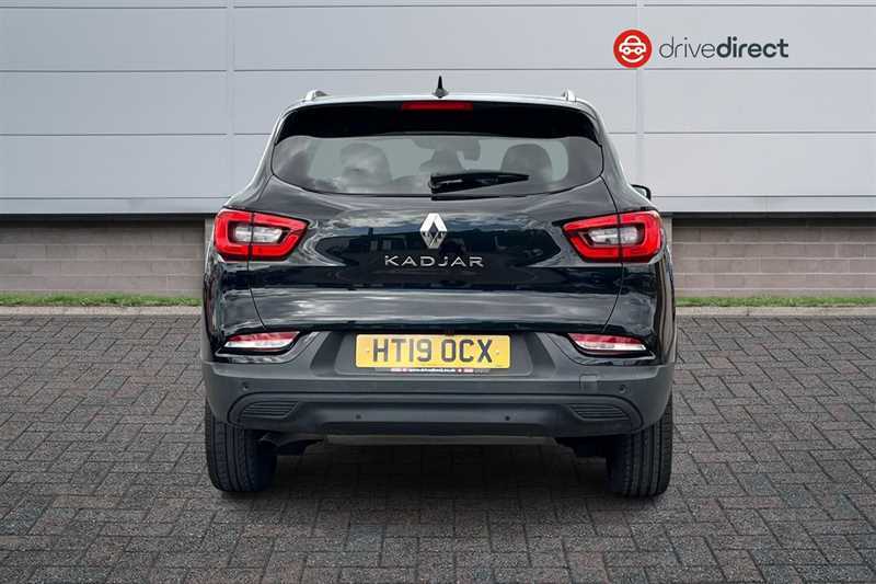 Renault Kadjar 1.3 Tce Iconic Suv Euro 6 Ss HT19OCX Black #4