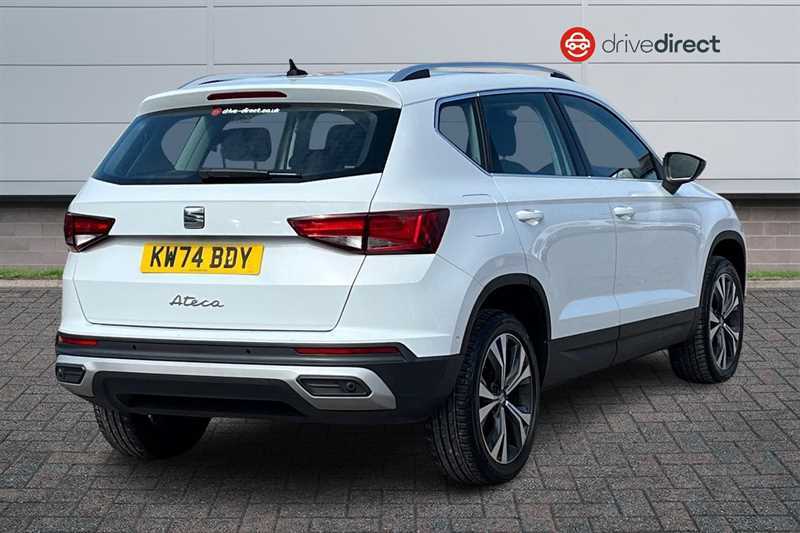 Seat Ateca 1.5 Tsi Evo Se Technology Suv Dsg Euro KW74BDY White #3