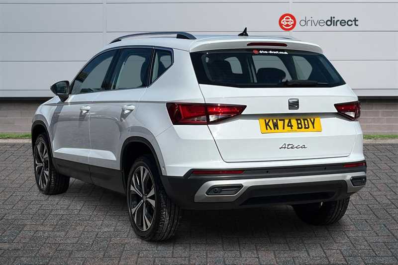 Seat Ateca 1.5 Tsi Evo Se Technology Suv Dsg Euro KW74BDY White #5