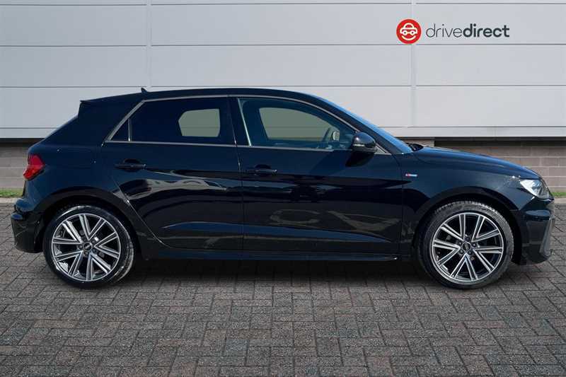 Audi A1 1.0 Tfsi 25 S Line Sportback Eur NC23XOS Black #2