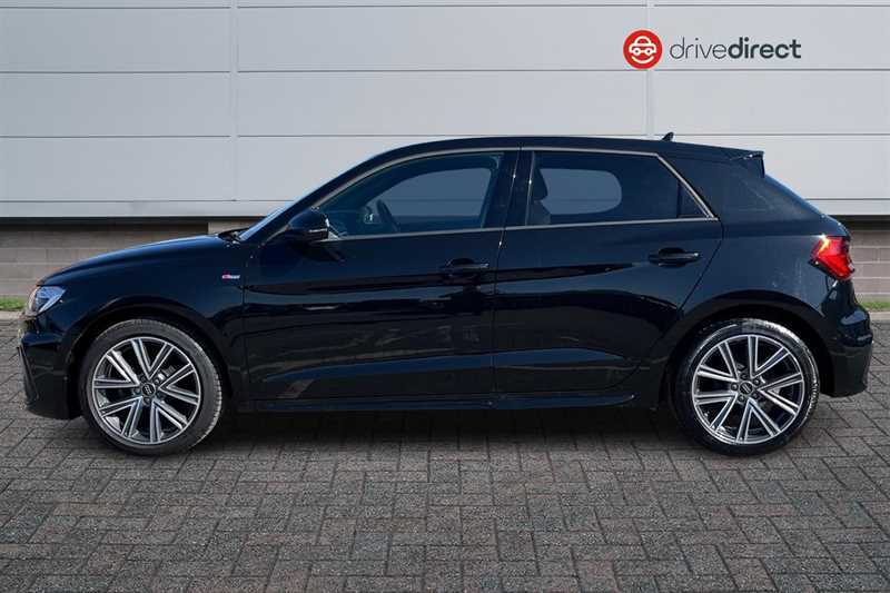 Audi A1 1.0 Tfsi 25 S Line Sportback Eur NC23XOS Black #6