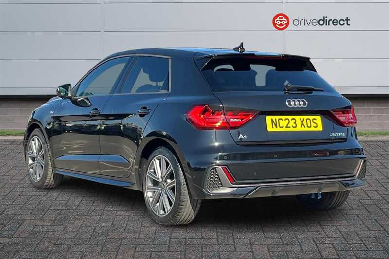 Audi A1 1.0 Tfsi 25 S Line Sportback Eur NC23XOS Black #5