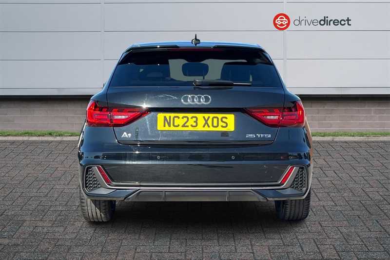 Audi A1 1.0 Tfsi 25 S Line Sportback Eur NC23XOS Black #4