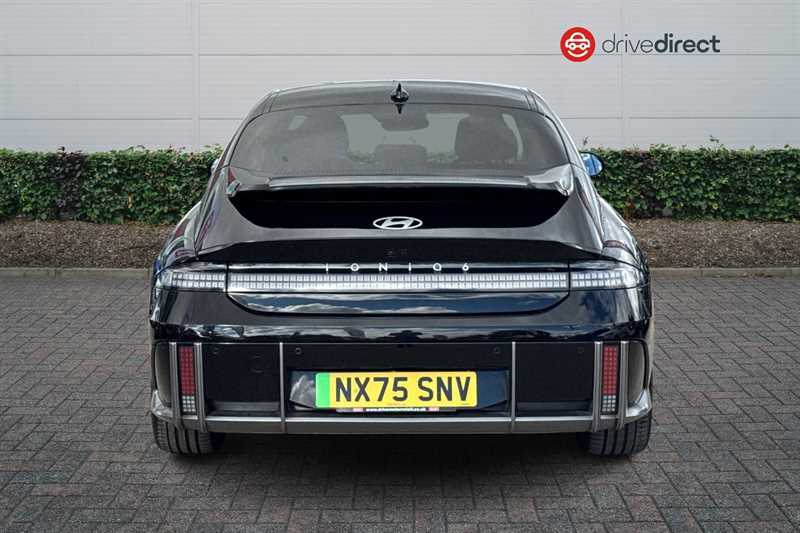 Hyundai Ioniq 6 77.4Kwh Ultimate Saloon 228 Ps NX75SNV Black #4