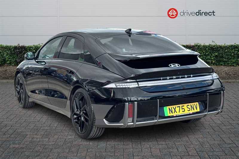 Hyundai Ioniq 6 77.4Kwh Ultimate Saloon 228 Ps NX75SNV Black #5