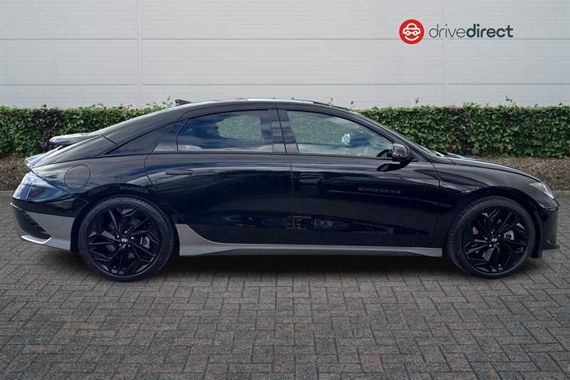 Hyundai Ioniq 6 77.4Kwh Ultimate Saloon 228 Ps NX75SNV Black #2