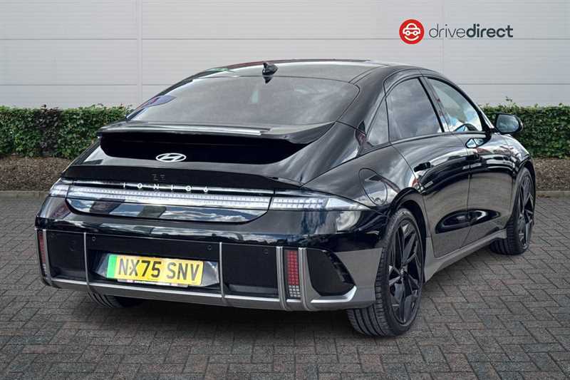 Hyundai Ioniq 6 77.4Kwh Ultimate Saloon 228 Ps NX75SNV Black #3