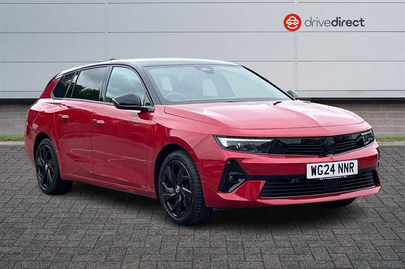Vauxhall Astra 1.2 Turbo Gs Sports Tourer Euro Red