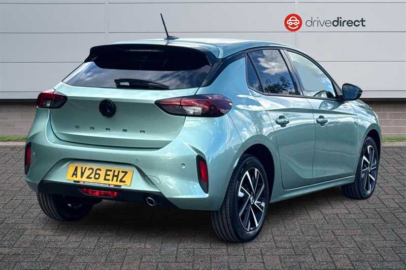 Vauxhall Corsa 1.2 Turbo Yes Hatchback Euro 6 AV26EHZ Green #3