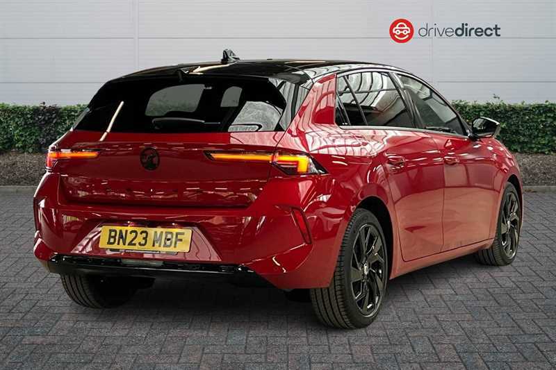 Vauxhall Astra 1.2 Turbo Gs Hatchback Euro 6 S BN23MBF Red #3