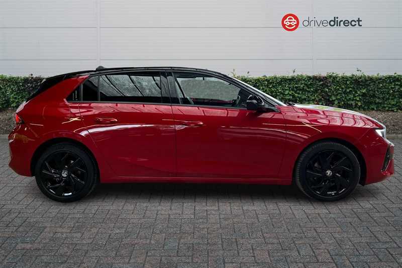 Vauxhall Astra 1.2 Turbo Gs Hatchback Euro 6 S BN23MBF Red #2