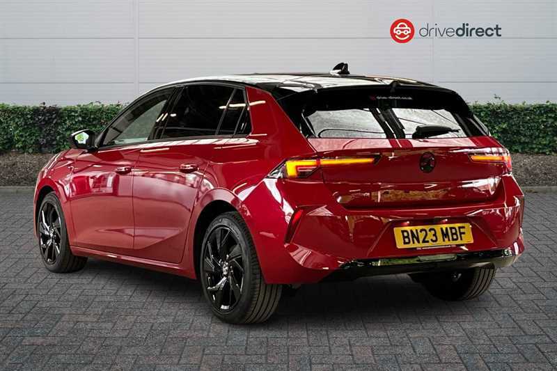 Vauxhall Astra 1.2 Turbo Gs Hatchback Euro 6 S BN23MBF Red #5