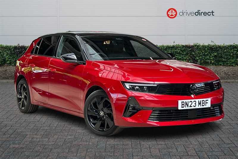 Vauxhall Astra 1.2 Turbo Gs Hatchback Euro 6 S Red