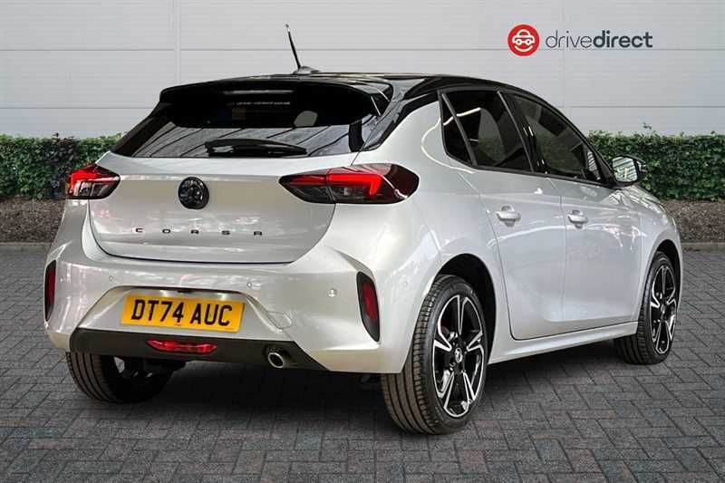 Vauxhall Corsa 1.2 Turbo Gs Hatchback Euro 6 S DT74AUC Grey #3
