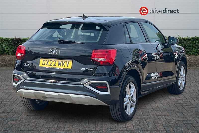 Audi Q2 1.0 Tfsi 30 Sport Suv Euro 6 S DX22WKV Black #3