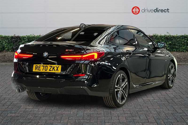 BMW 2 Series Gran Coupe 1.5 218I M Sport Saloon Dct Euro 6 Ss RE70ZKX Black #3