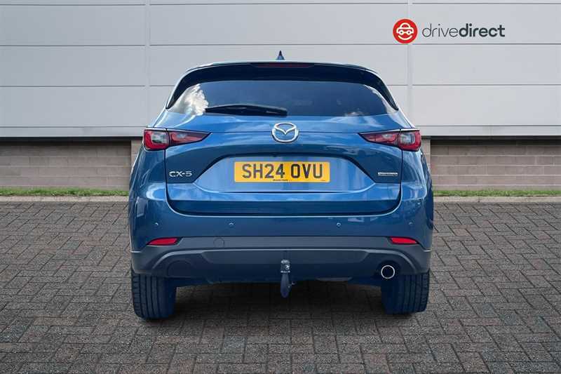 Mazda CX-5 2.2 Skyactiv-d Exclusive-line Suv Blue #4