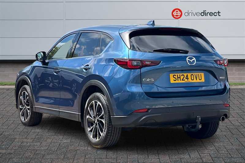 Mazda CX-5 2.2 Skyactiv-d Exclusive-line Suv Blue #5