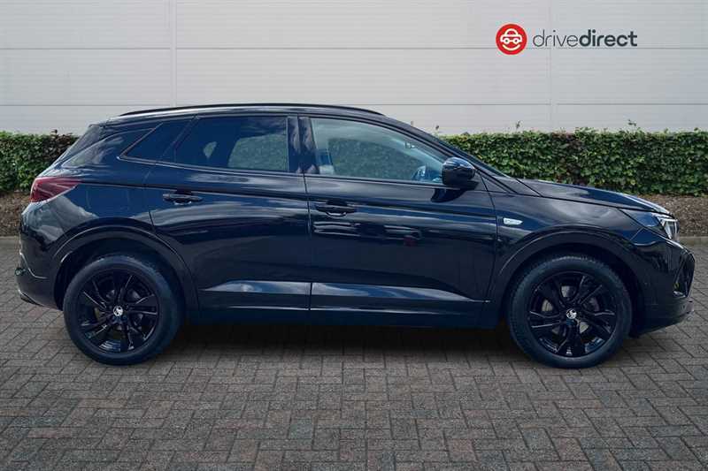 Vauxhall Grandland 1.2 Turbo Gs Suv Euro 6 Ss 1 SK23ODG Black #2