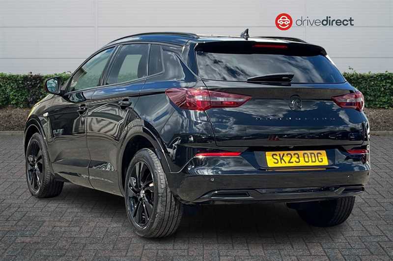 Vauxhall Grandland 1.2 Turbo Gs Suv Euro 6 Ss 1 SK23ODG Black #5