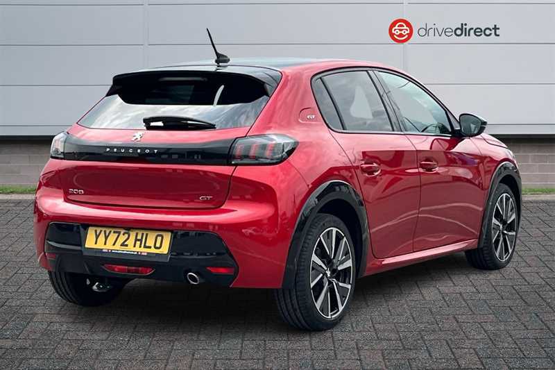 Peugeot 208 1.2 Puretech Gt Hatchback Euro 6 YY72HLO Red #3