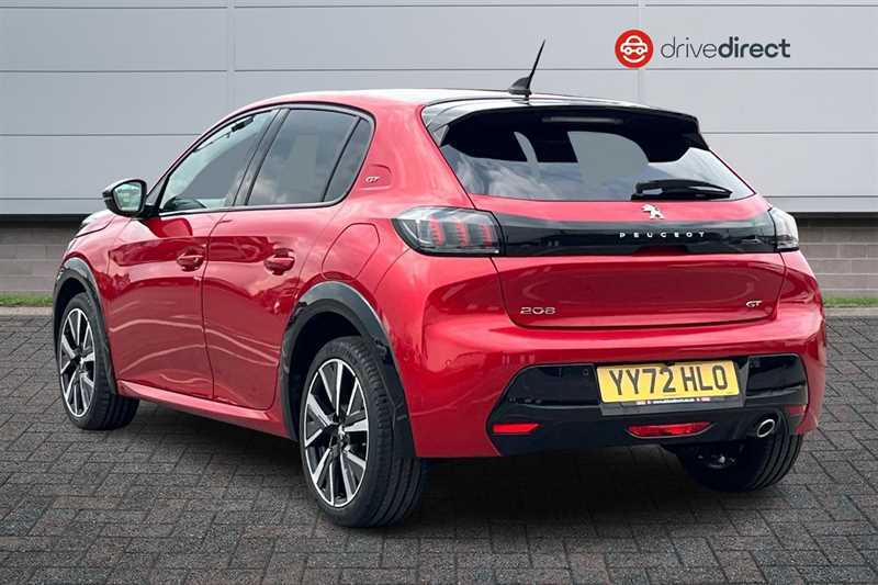 Peugeot 208 1.2 Puretech Gt Hatchback Euro 6 YY72HLO Red #5