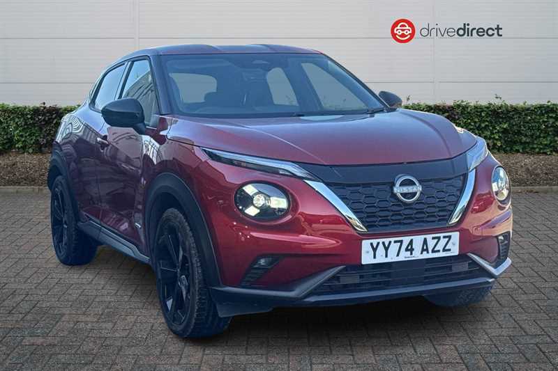 Nissan Juke 1.6 Tekna Suv Hybrid Euro 6 143 P Red