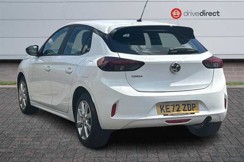 Vauxhall Corsa 1.2 Turbo Design Hatchback Euro 6 KE72ZDP White #5