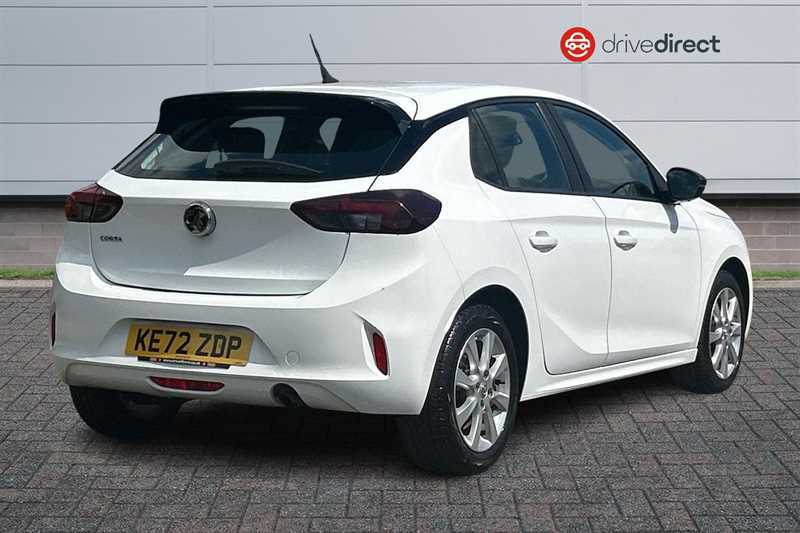 Vauxhall Corsa 1.2 Turbo Design Hatchback Euro 6 KE72ZDP White #3