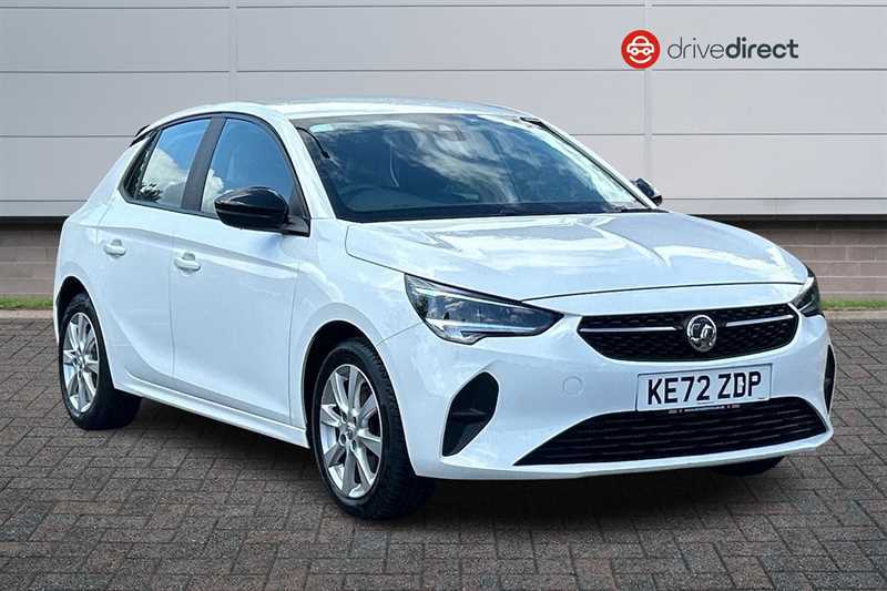 Vauxhall Corsa 1.2 Turbo Design Hatchback Euro 6 White
