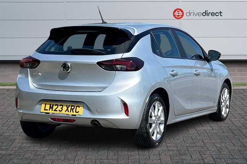 Vauxhall Corsa 1.2 Turbo Design Hatchback Euro 6 LM23XRC Grey #3