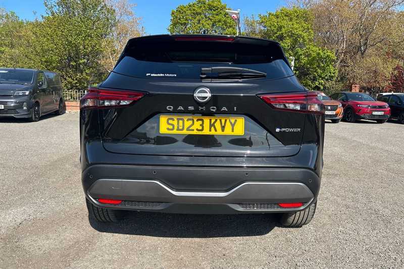 Nissan Qashqai 1.5 H E-power N-connecta Suv Hybrid Aut SD23KVY Black #3