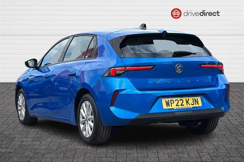 Vauxhall Astra 1.5 Turbo D Design Hatchback Euro WP22KJN Blue #5