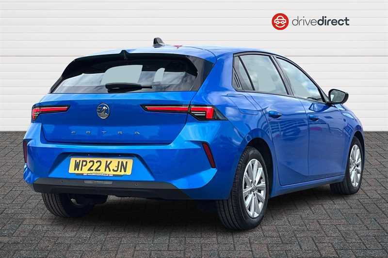 Vauxhall Astra 1.5 Turbo D Design Hatchback Euro WP22KJN Blue #3