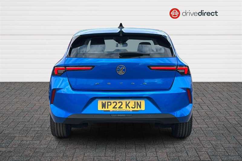 Vauxhall Astra 1.5 Turbo D Design Hatchback Euro WP22KJN Blue #4