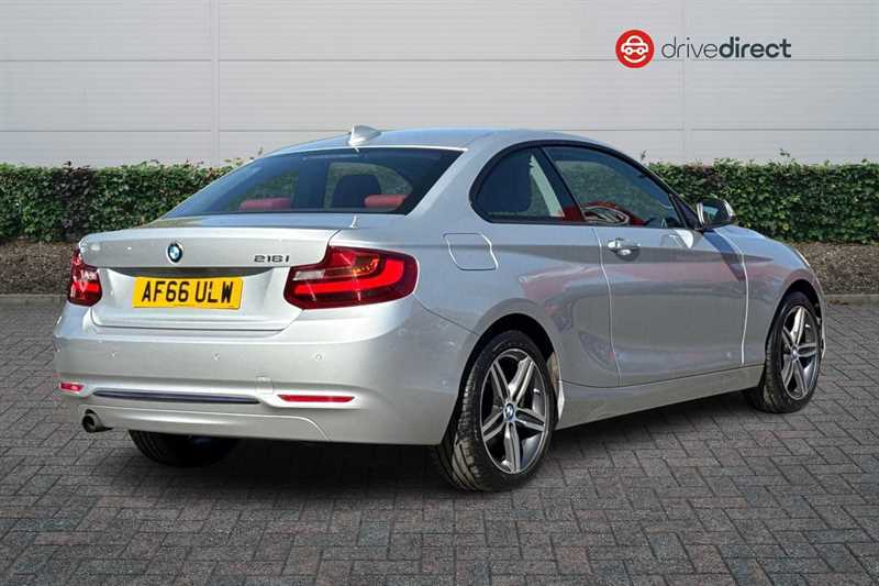 BMW 2 Series Gran Coupe 1.5 218I Sport Coupe Euro 6 Ss Silver #3