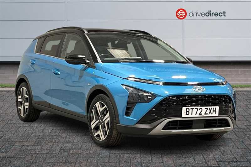 Hyundai Bayon 1.0 T-gdi Mhev Ultimate Suv Hybrid Manu Blue