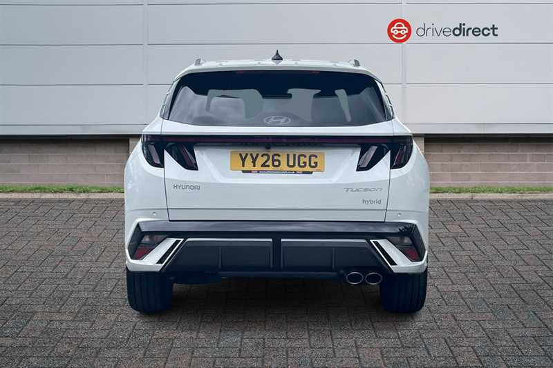 Hyundai Tucson 1.6 T-gdi N Line Suv Hybrid Euro 6 YY26UGG White #4