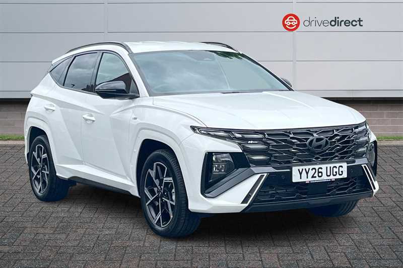Hyundai Tucson 1.6 T-gdi N Line Suv Hybrid Euro 6 White