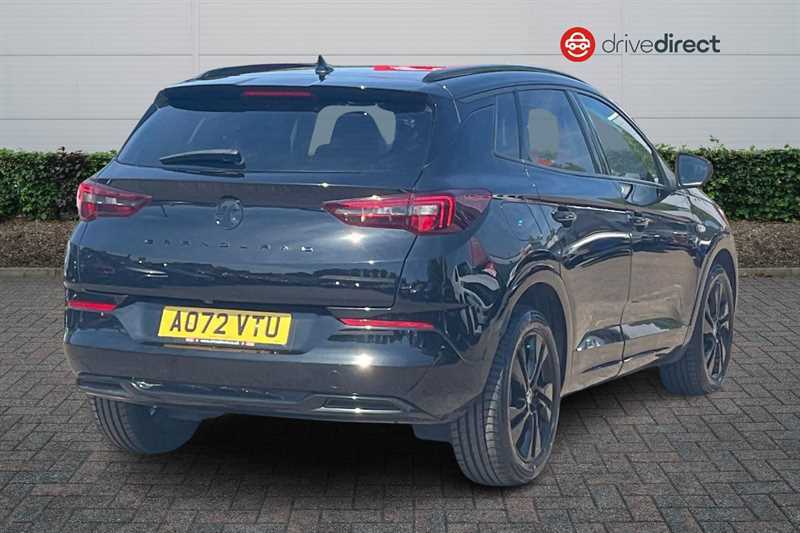 Vauxhall Grandland 1.2 Turbo Gs Line Suv Euro 6 S AO72VTU Black #3