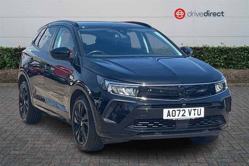 Vauxhall Grandland 1.2 Turbo Gs Line Suv Euro 6 S Black