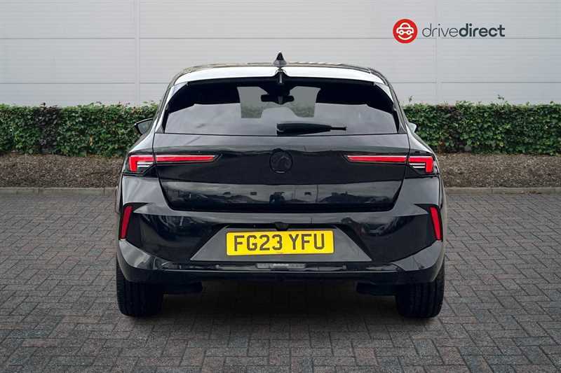 Vauxhall Astra 1.2 Turbo Gs Hatchback Euro 6 S FG23YFU Black #4