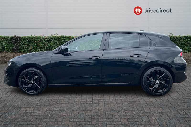 Vauxhall Astra 1.2 Turbo Gs Hatchback Euro 6 S FG23YFU Black #6