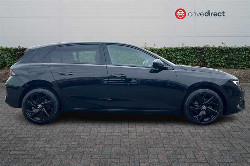Vauxhall Astra 1.2 Turbo Gs Hatchback Euro 6 S FG23YFU Black #2