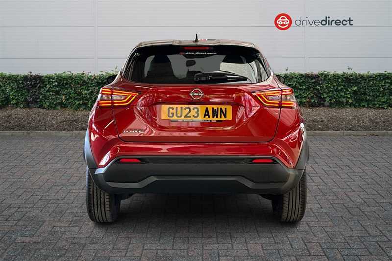 Nissan Juke 1.0 Dig-t N-connecta Suv Euro 6 GU23AWN Red #4