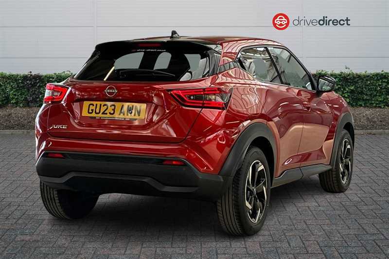 Nissan Juke 1.0 Dig-t N-connecta Suv Euro 6 GU23AWN Red #3